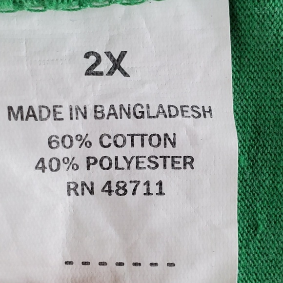 Lucky Charm Green St Patrick's T-Shirt Size 2x - Picture 4 of 5